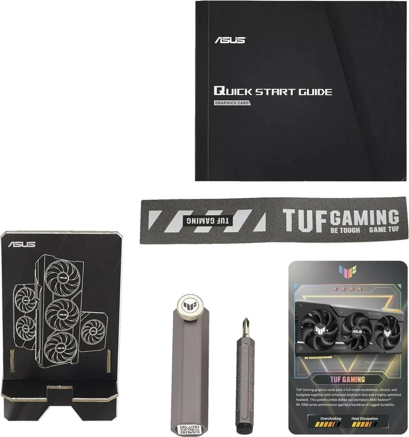 Kartelë grafike ASUS Radeon RX 7800 XT TUF GAMING 16GB OC, e zezë
