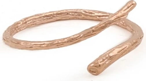 Unazë argjendi, ngjyrë rozë gold, Jumeon 11689ROS