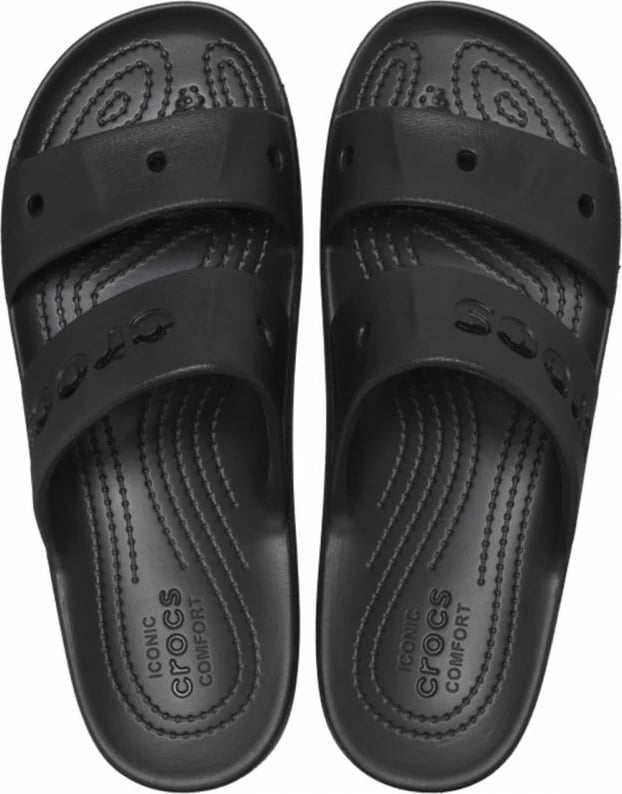 Papuqe për femra Crocs, të zeza