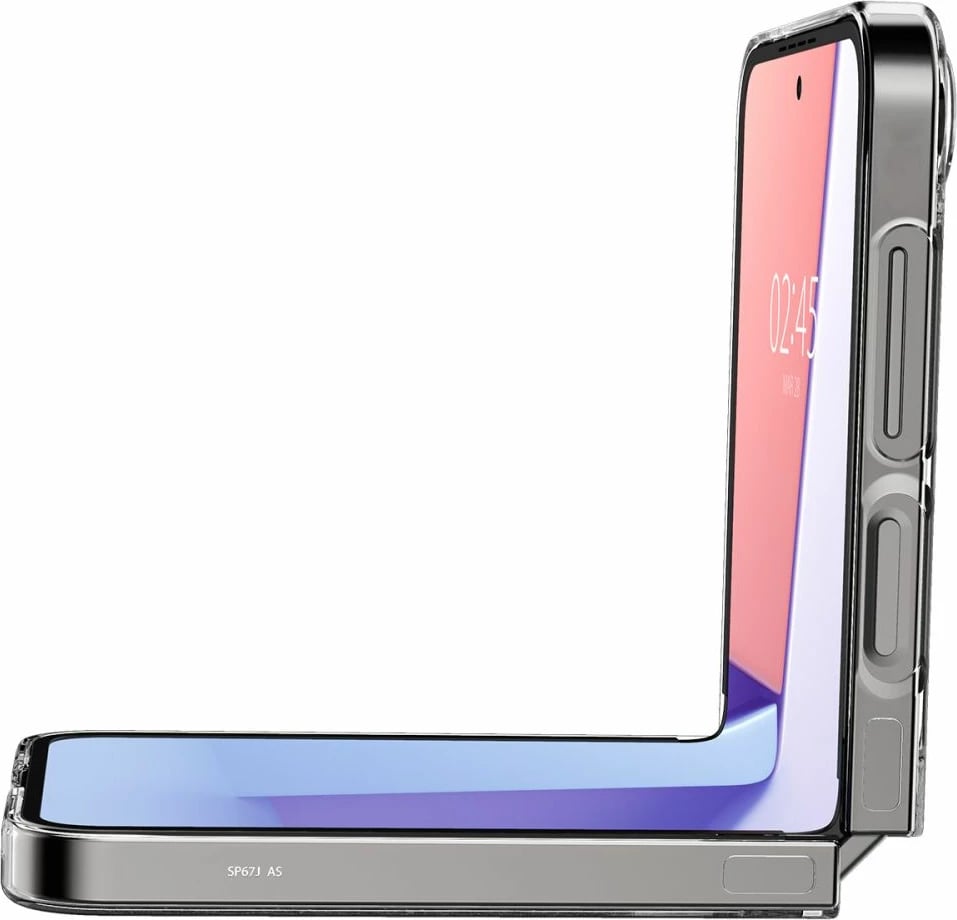 Mbështjellës Spigen AirSkin për Samsung Galaxy Z Flip 6, Transparent