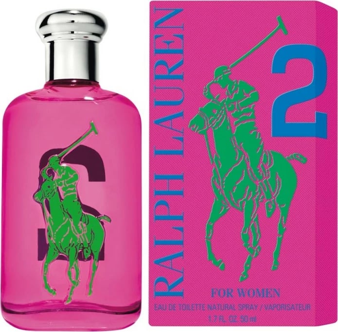 Eau De Toilette Ralph Lauren, Big Pony Women N°2, 50 ml 