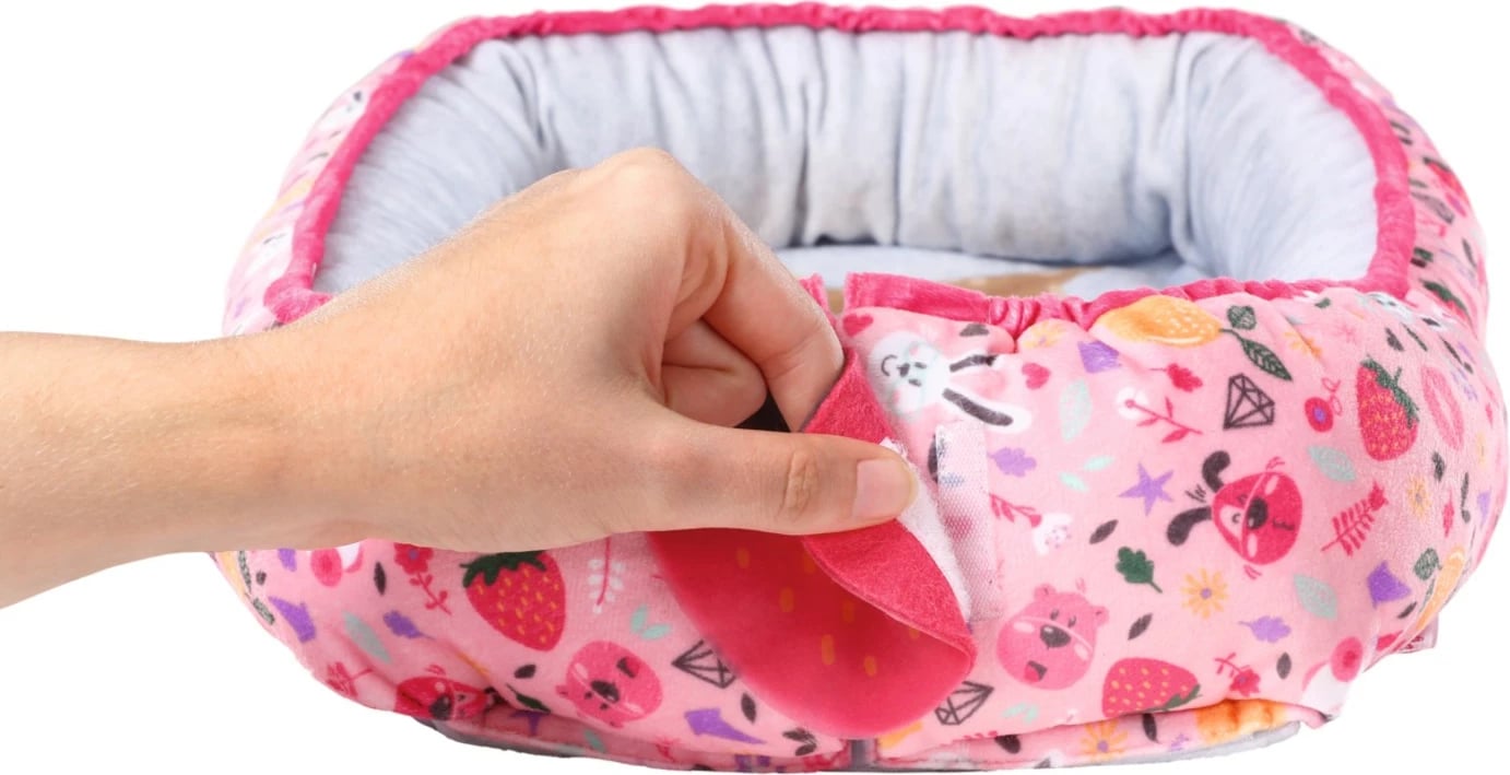 Djep udhëtimi për kukull, Baby Born, 835821-116724, material tekstili, për fëmijë 3+, shumëngjyrësh