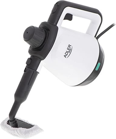 Pastrues me avull, Adler, AD 7038, 3.5 bar 120°C 450 ml 2000W max, bardhë/zi