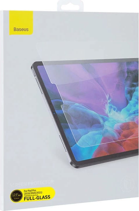Xham i temperuar Baseus SGBL320302 për iPad 12.9", 0.3mm, 2 copë