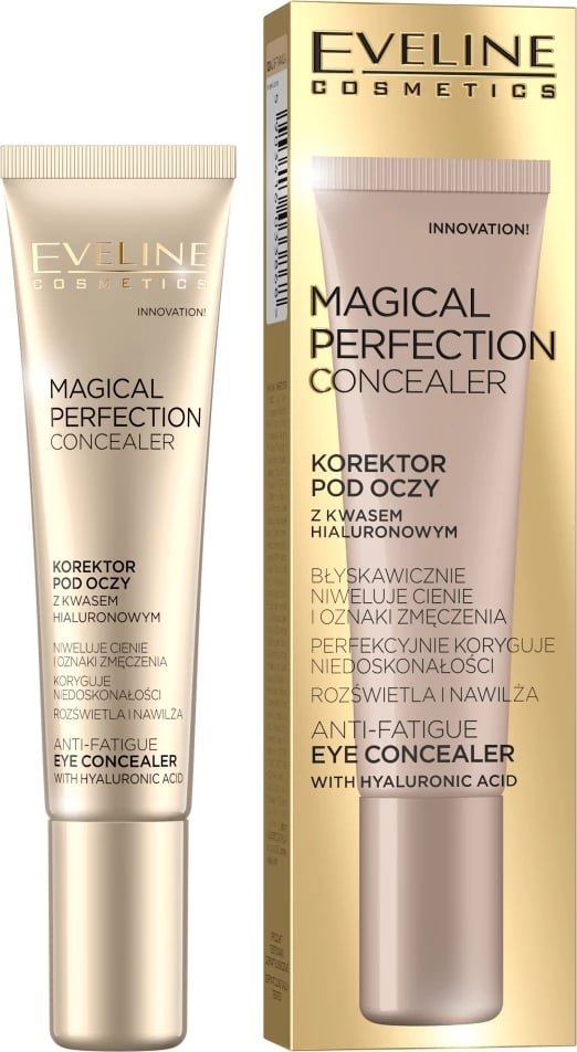 Korrektor për nën sy Eveline Cosmetics Magical Perfection Concealer për femra 02A Light Vanilla 15ml