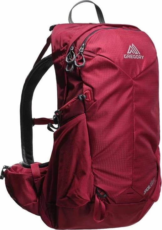 Çantë shpine hiking Gregory për femra, e kuqe
