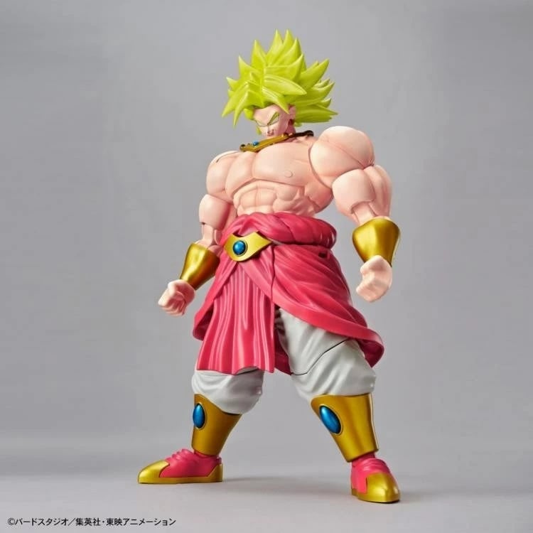 Figurinë koleksionuese BANDAI Figure Rise Broly Legendary Super Saiyan, DBZ, e re në kuti