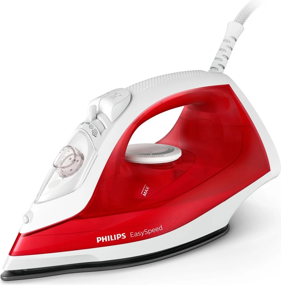 Hekur për hekurosje Philips EasySpeed GC1742/40,  2000W, e kuqe/ e bardhë