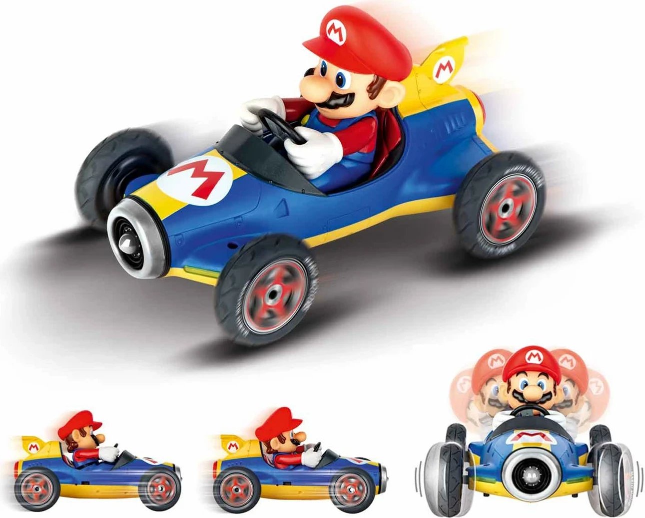 Makina RC Carrera Mario Kart Mach 8, Elektrike, 1:18, Shumëngjyrëshe