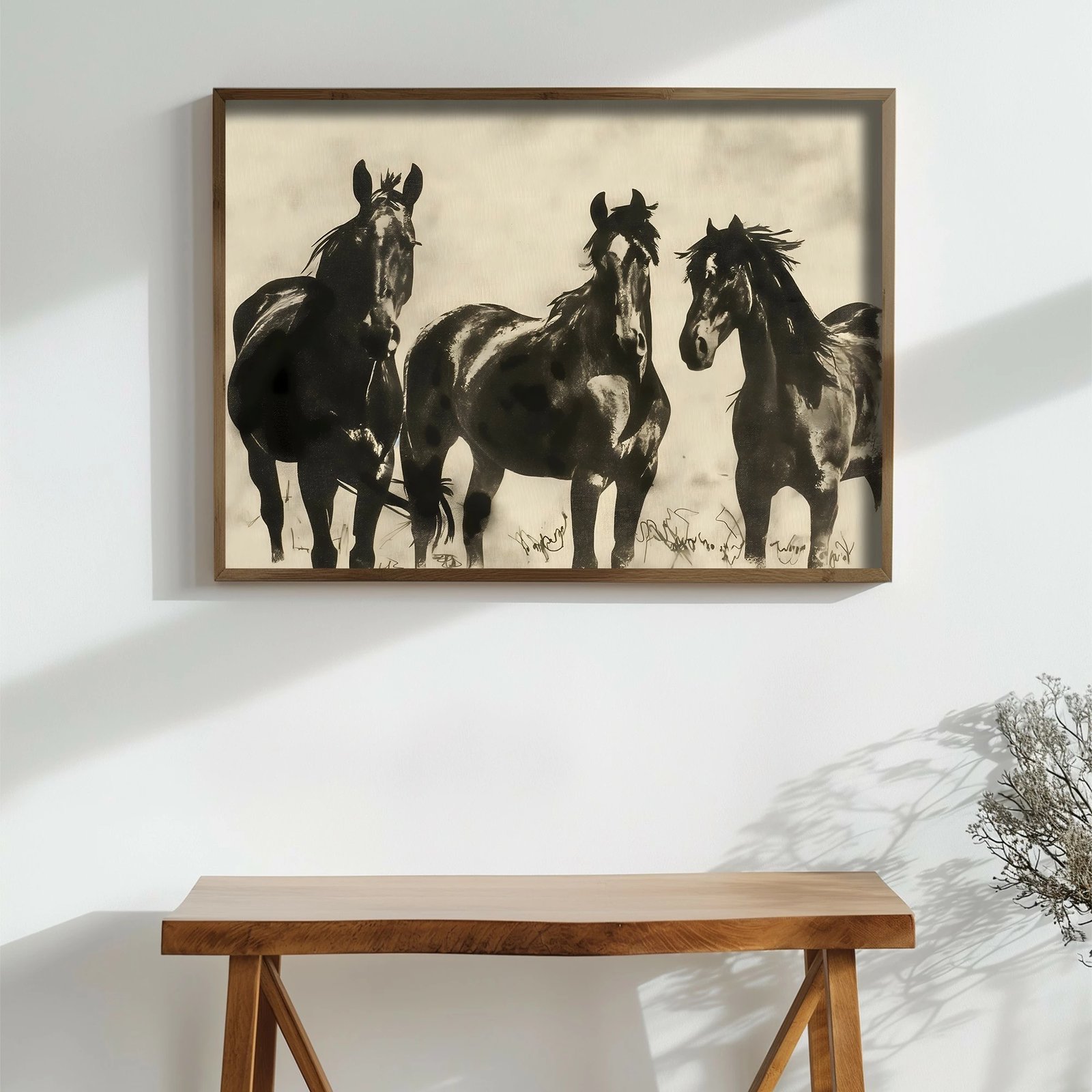 Pikturë dekorative me kornizë MDF, Wallity, GE168-L, shumëngjyrëshe