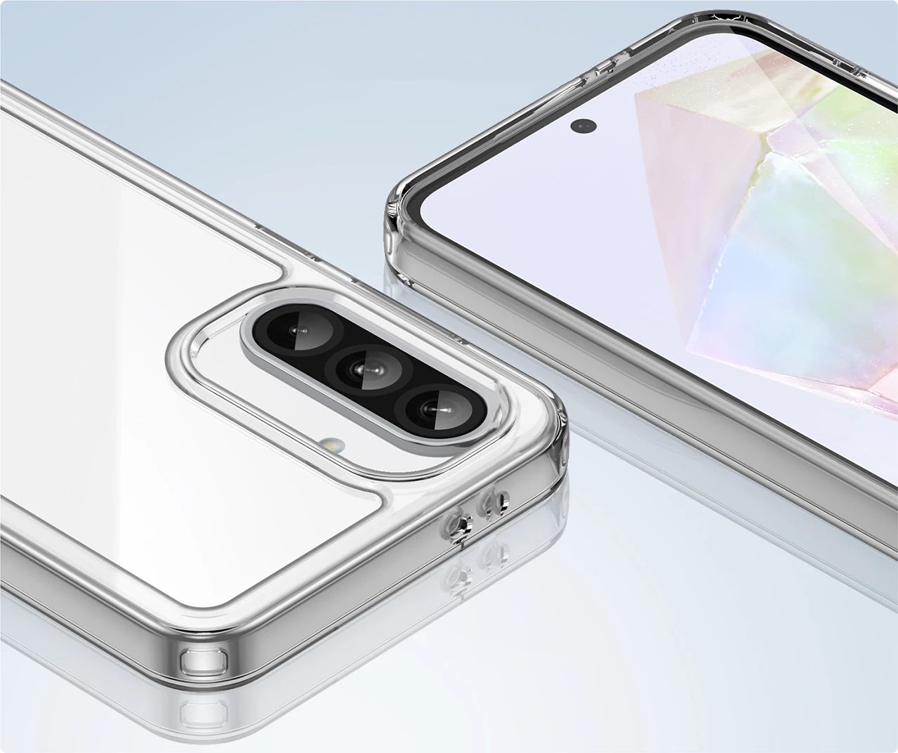 Mbështjellës Hurtel Outer Space Case për Samsung Galaxy A56, Transparent