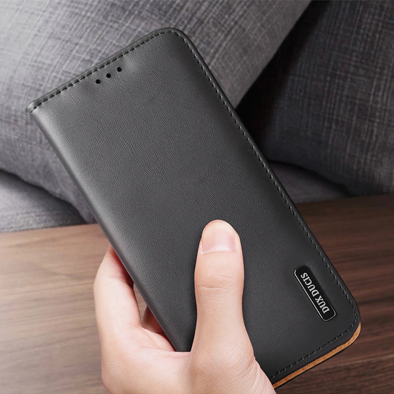 Mbështjellës Dux Ducis Hivo për Samsung Galaxy S23+, me kapak, portofol, RFID blocker, i zi Mbështjellës Dux Ducis Hivo për Samsung Galaxy S23+, me kapak, portofol, RFID blocker, i zi