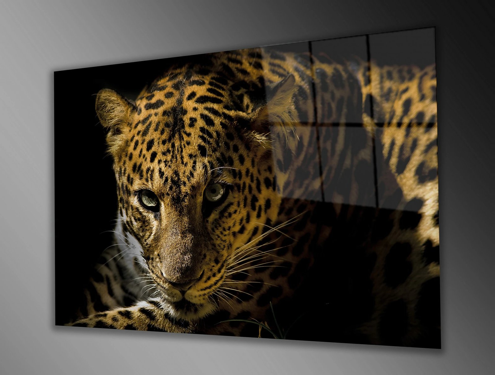 Pikturë dekorative xhami e temperuar, shumëngjyrëshe, 90x60cm