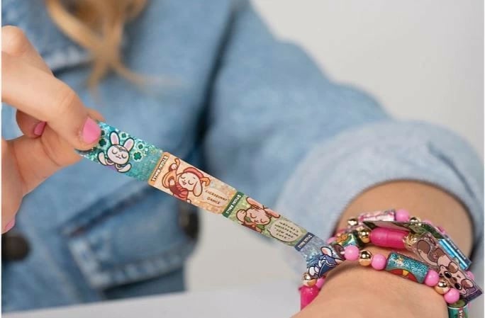 Set bizhuterish Cobi Sticki Rolls Mega, 320 ngjitëse, shumëngjyrëshe