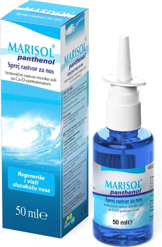 Sprej për hundë Marisol Panthenol, 50 ml