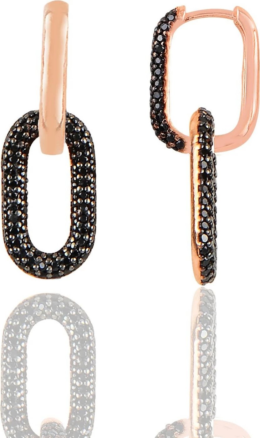 Vathë argjendi Jumeon, ngjyrë e zezë dhe ari rozë, SGTL12113