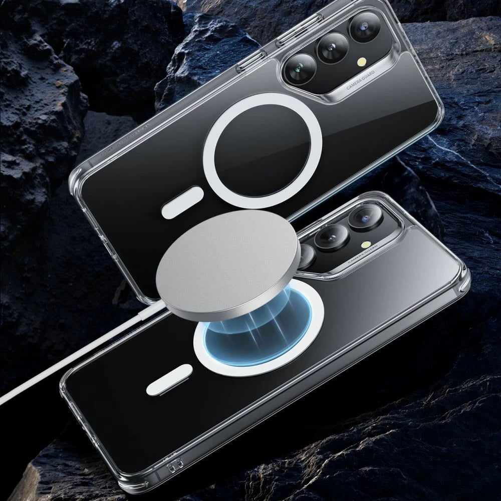 Mbështjellës ESR Classic Hybrid HaloLock për Samsung Galaxy S25+, Transparent