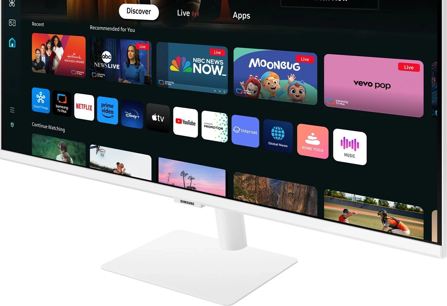 Monitor Samsung M70D 32", 4K Ultra HD, LED, i zi