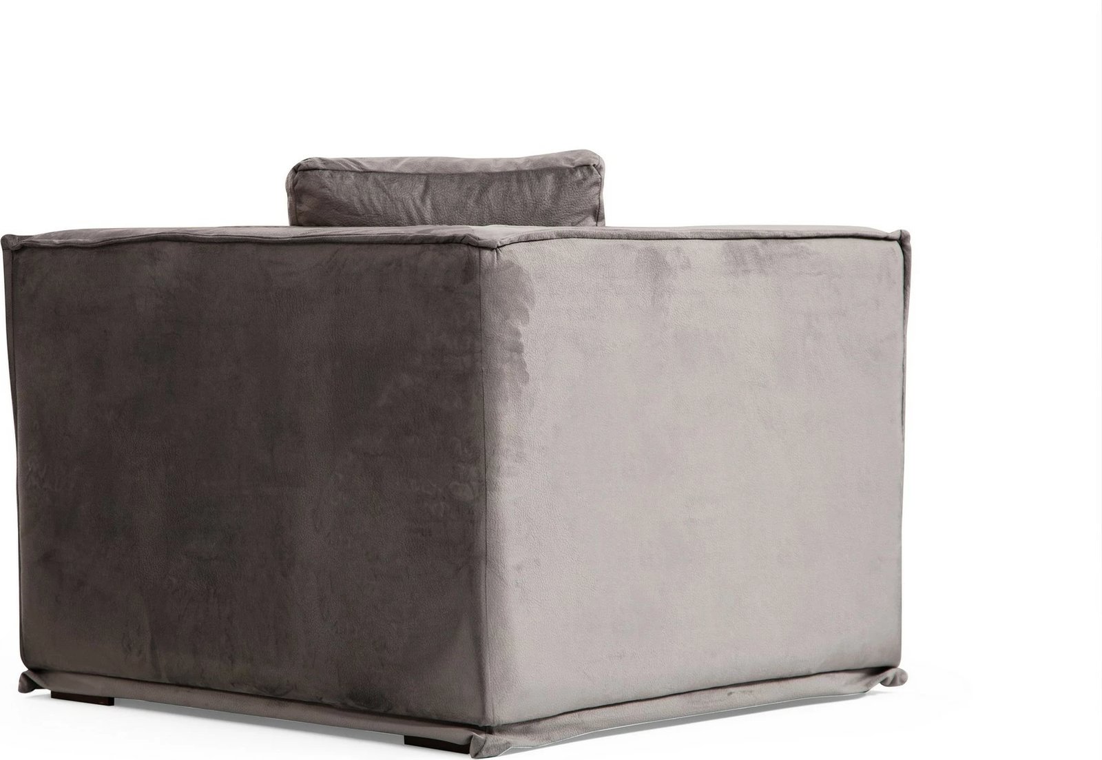 Kënd-sofë Atelier del Sofa, Lego Corner 3 (L1-O1-C-O1-1R), ngjyrë gri