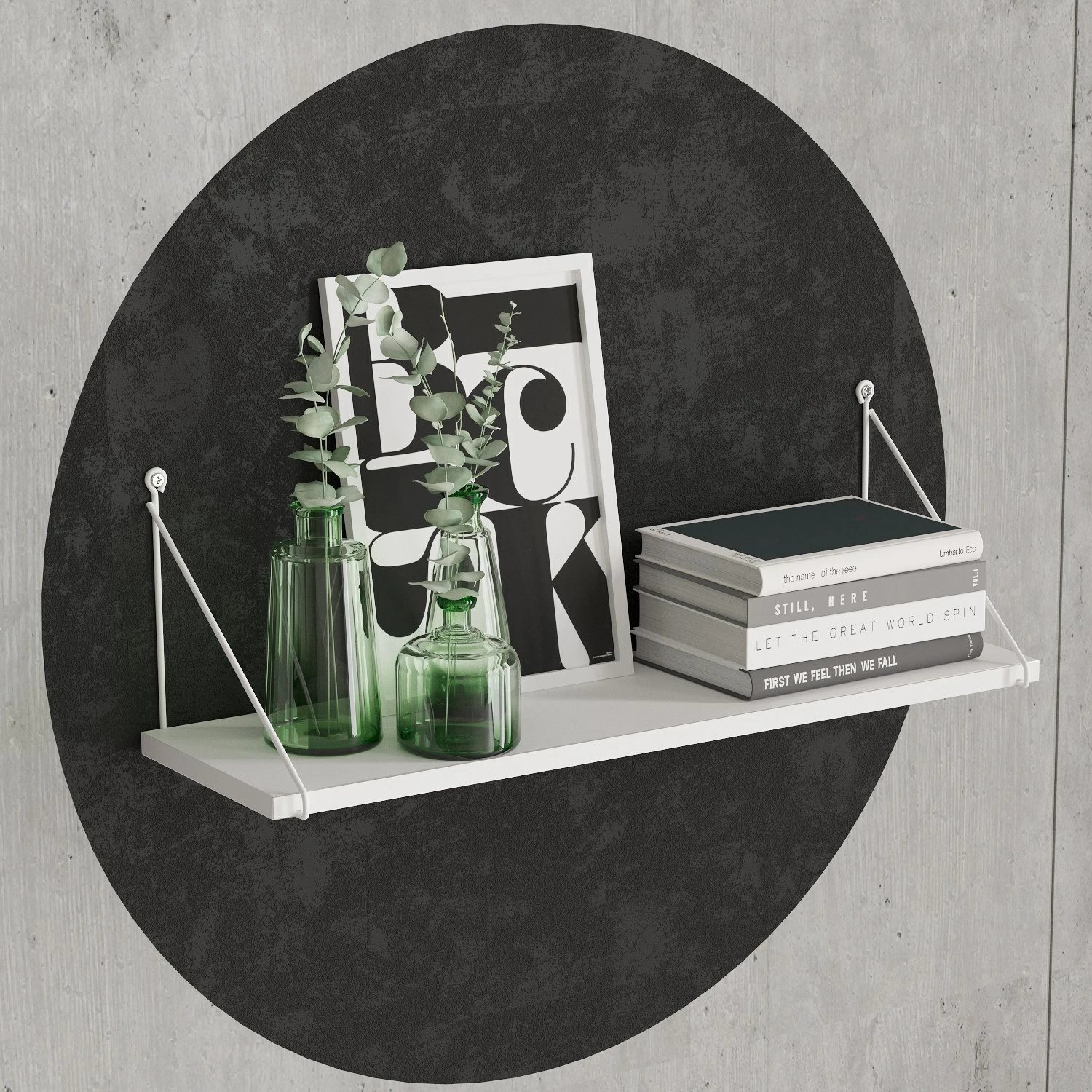 Raft muri Hanah Home, Armoni, ngjyrë e bardhë shkëlqyese