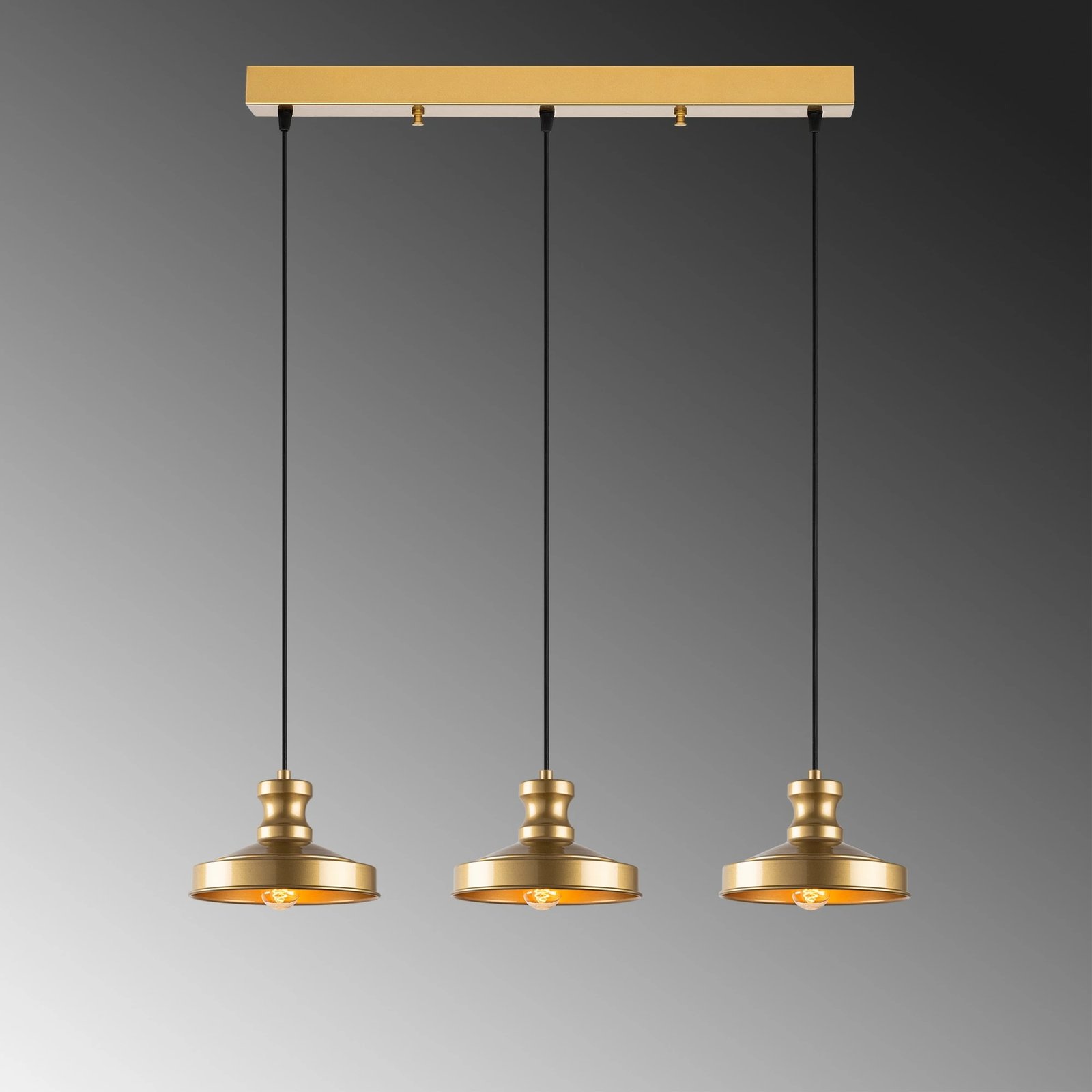 Llambë tavani Opviq, Gullu, ngjyrë ari, 182Gold-2