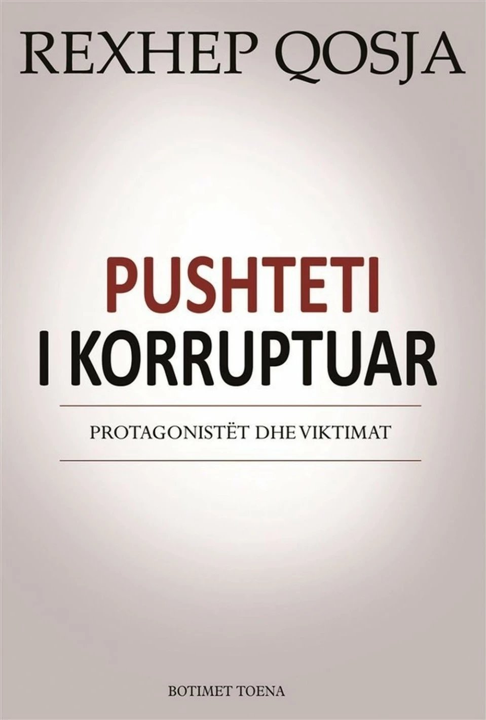 Pushteti I Korruptuar - Rexhep Qosja