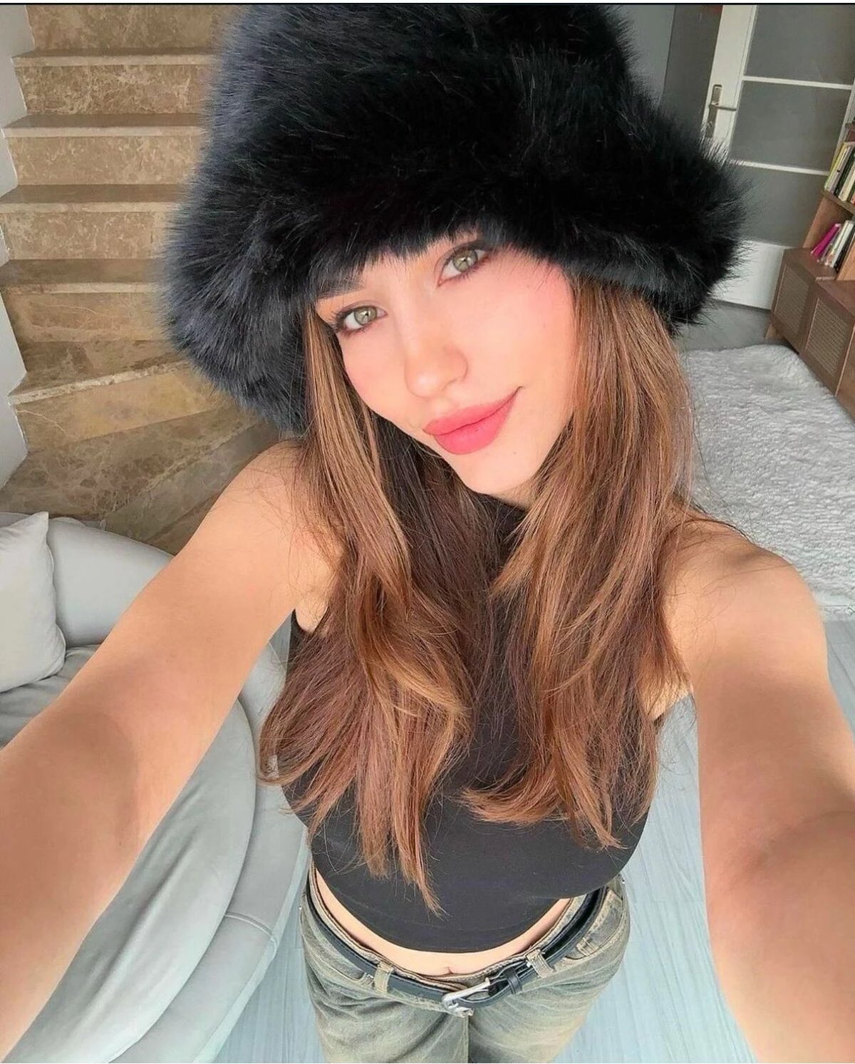 Kapelë për gra, Jumeon, Spk1142, e zezë