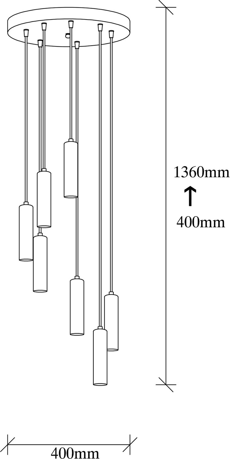 Llambë tavani Opviq, Tempo - 6032, vintage