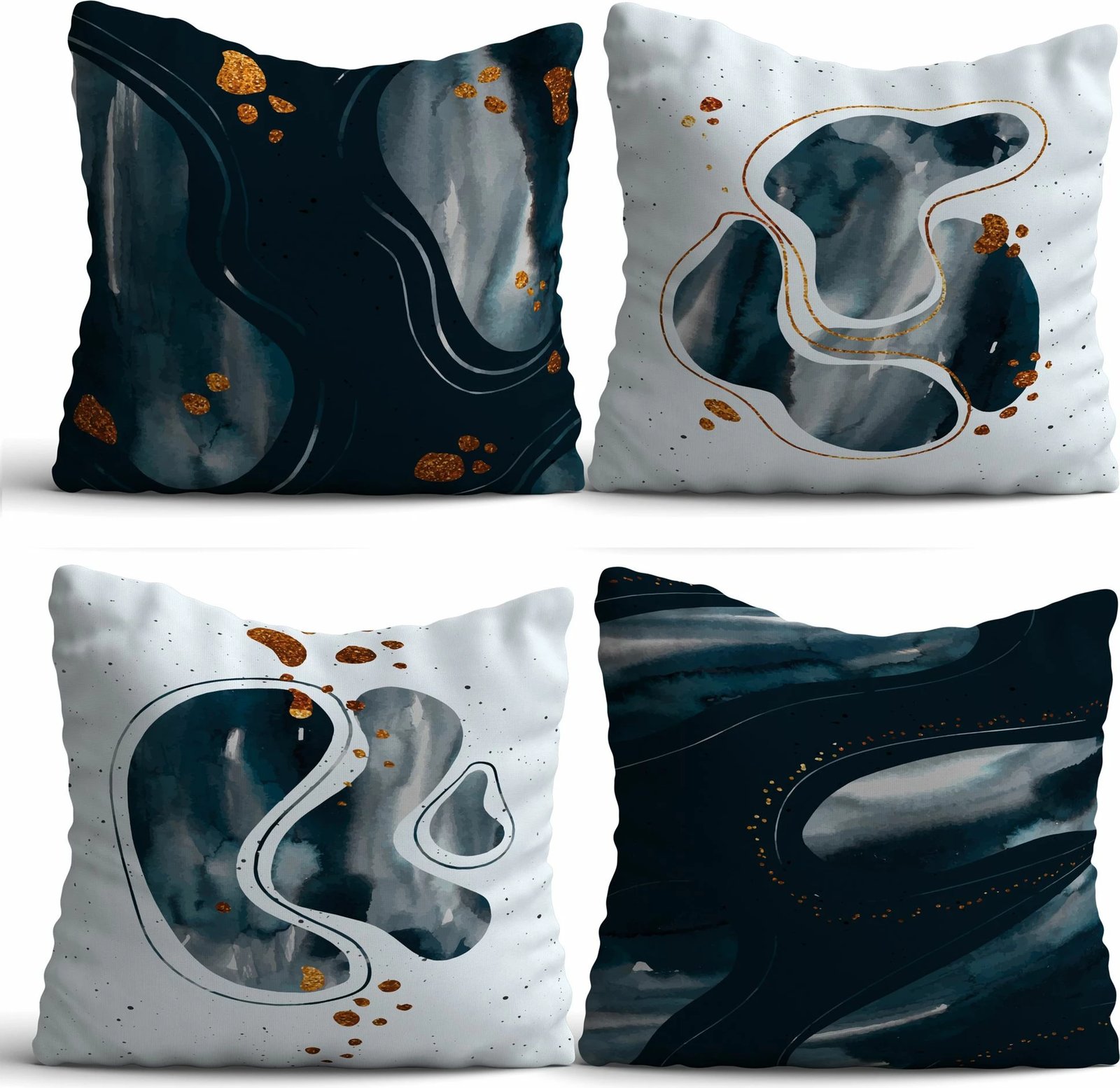 Set mbulesash jastëku (4 copë), dizajn Aberto, ASR-plw4 - 10 Set mbulesash jastëku (4 copë), dizajn Aberto, ASR-plw4 - 10