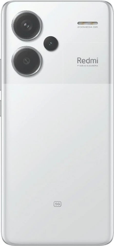 Celular Xiaomi Redmi Note 13 Pro+, 6.67", 12+512GB, 5G, i bardhë