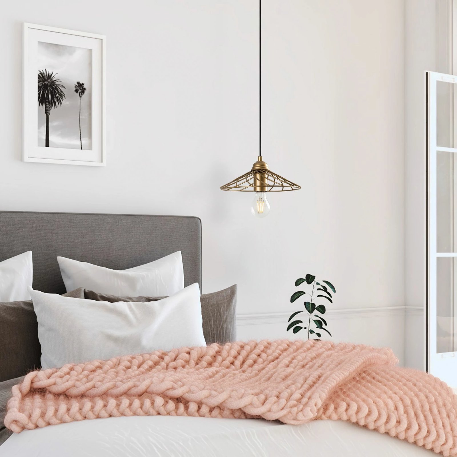 Llambë tavani Opviq, Eclıpse - 15392, ngjyrë ari