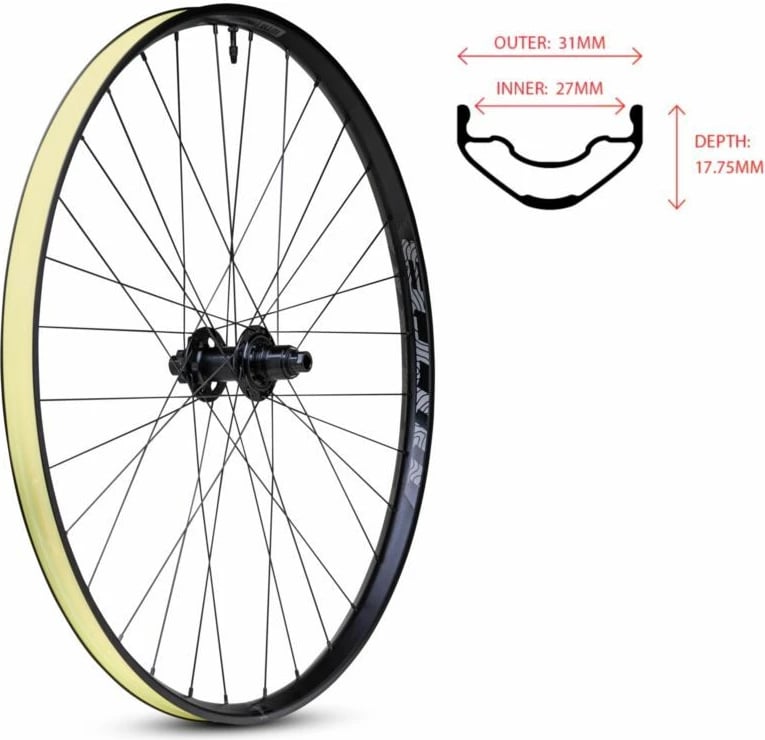 Rrotë e pasme biçiklete WTB, 29 inç