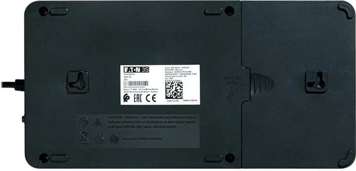 UPS, Eaton, 3S 550 IEC 3S550I, 550 VA, USB 3.0, offline, bardhë/zezë