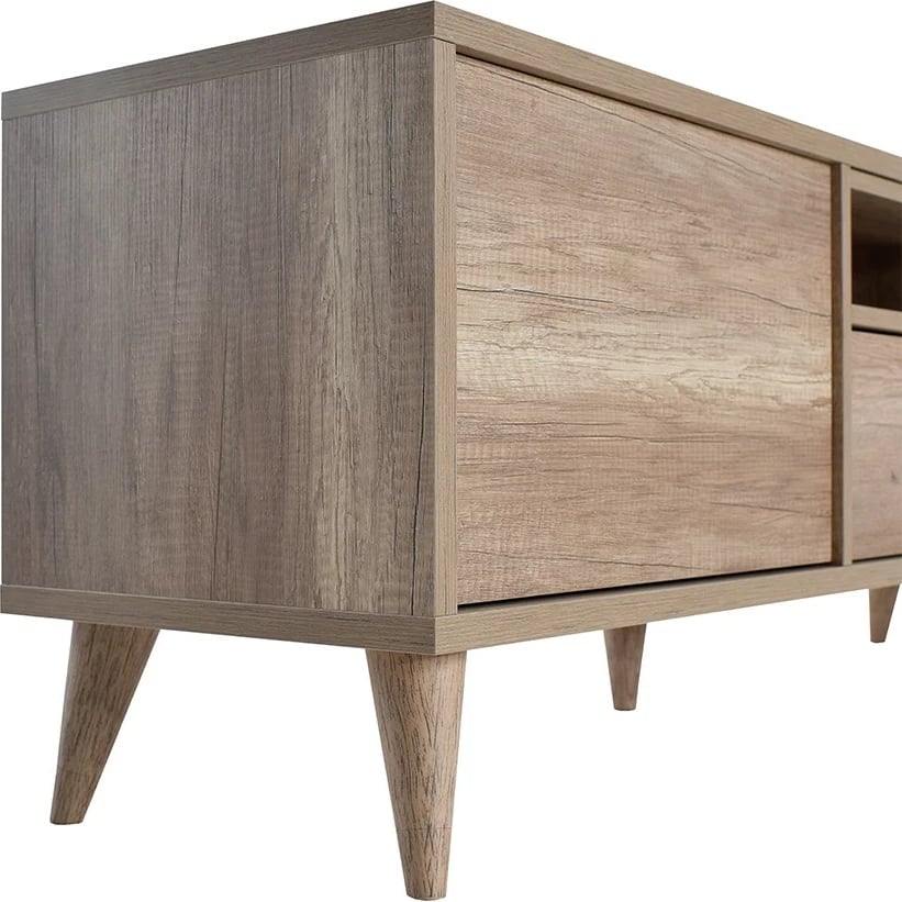 Komodë TV Hanah Home, Tvr-511-Tt-1, ngjyrë arrë e çelët