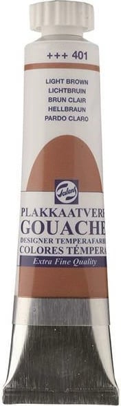 Tempera Talens Extra Fine 401, 20ml, Kafe e Çelët