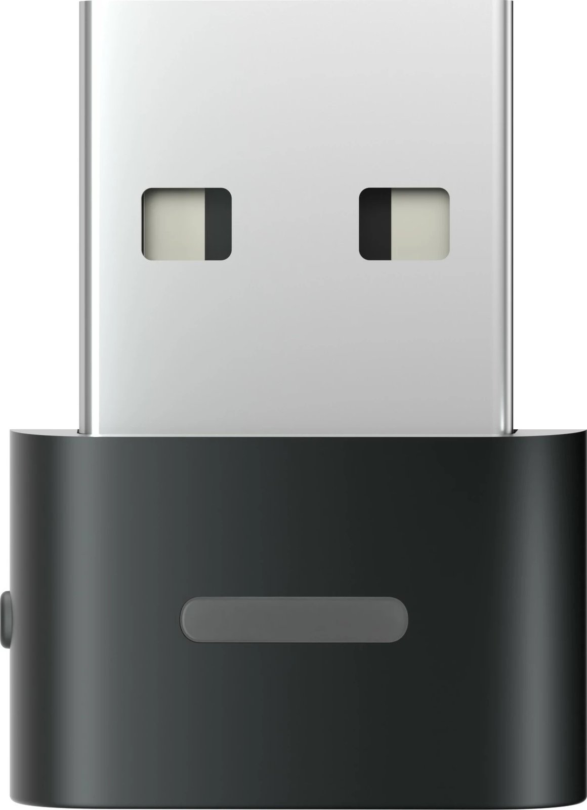 Dongle Shokz Loop110, USB A adapter, stabilizon dhe siguron lidhjen Bluetooth të kompjuterit, për kufje OpenComm Series, e zezë