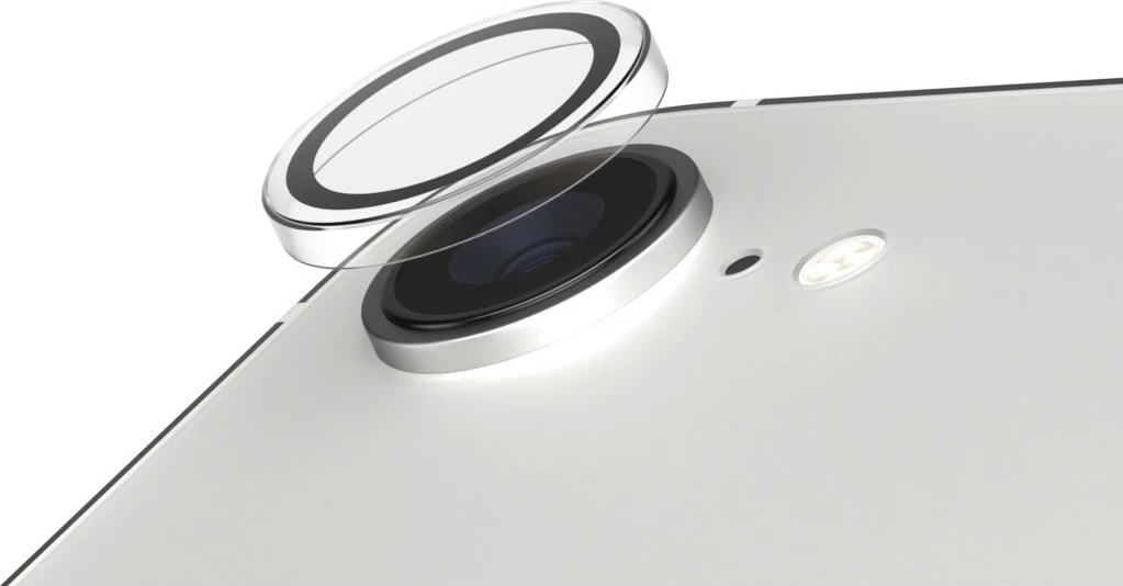 Mbrojtës kamerë PanzerGlass për iPhone 16e, transparent