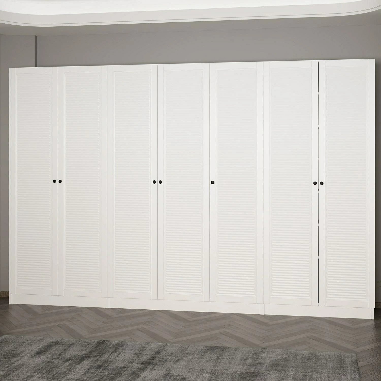 Stendë korridori Skye Decor, Noah, e bardhë, 315x210x35cm