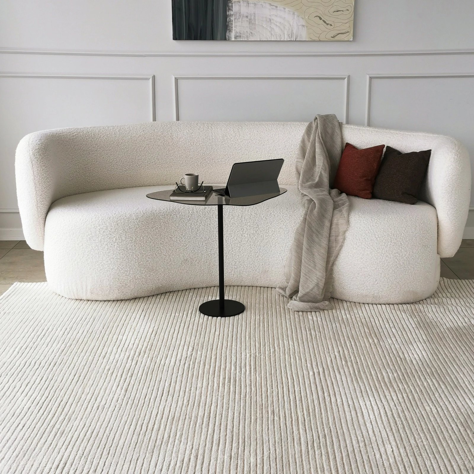 Tavolinë kafeje Hanah Home, Dior, e zezë