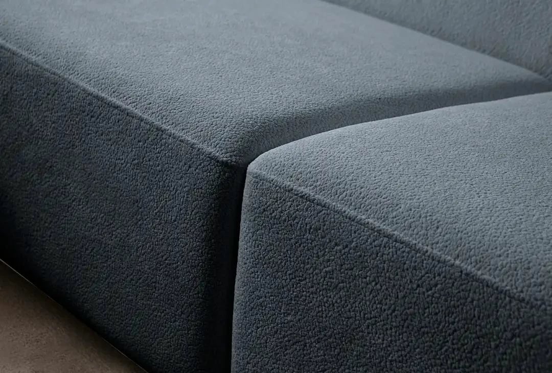 Këndore S-Loft majtas, ngjyrë kaltër, Atelier del Sofa
