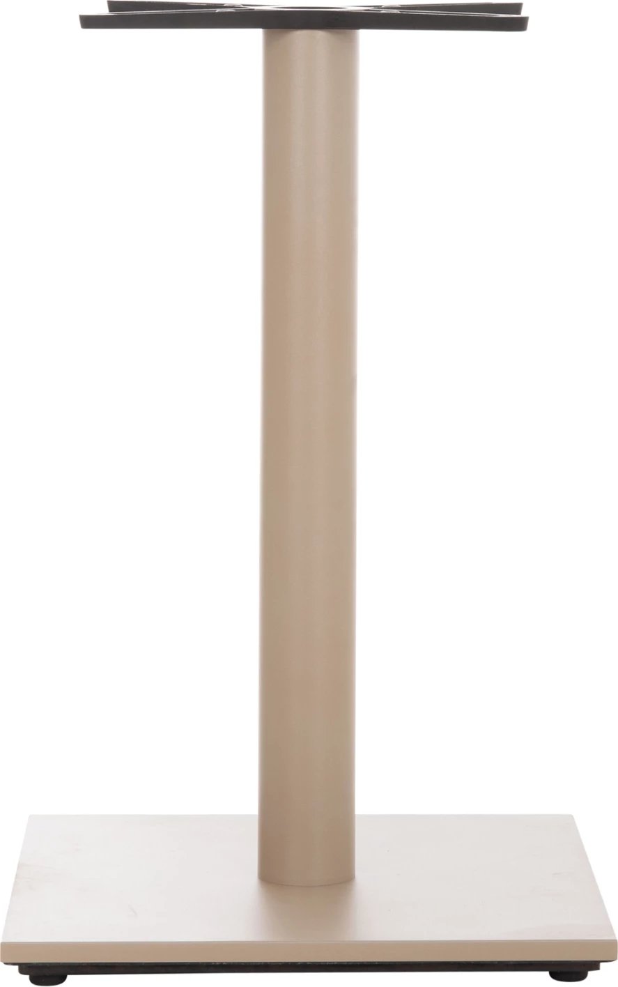 Baza tavoline metalike, ngjyrë kapuçino mat, FH438.25, 46x46x72cm