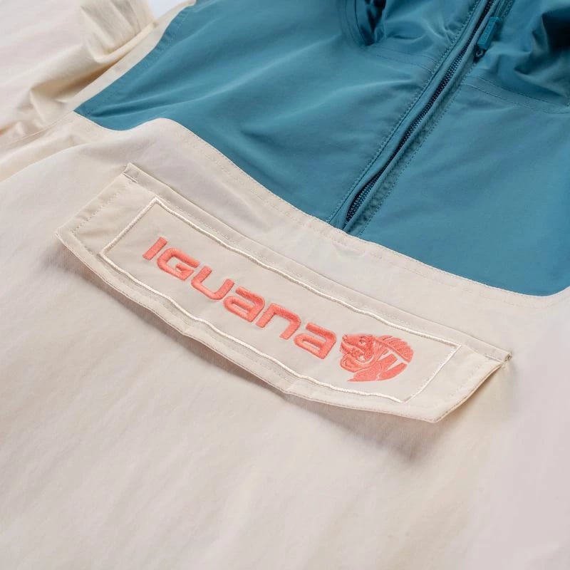 Jakne për femra Iguana, bezhë/kaltër