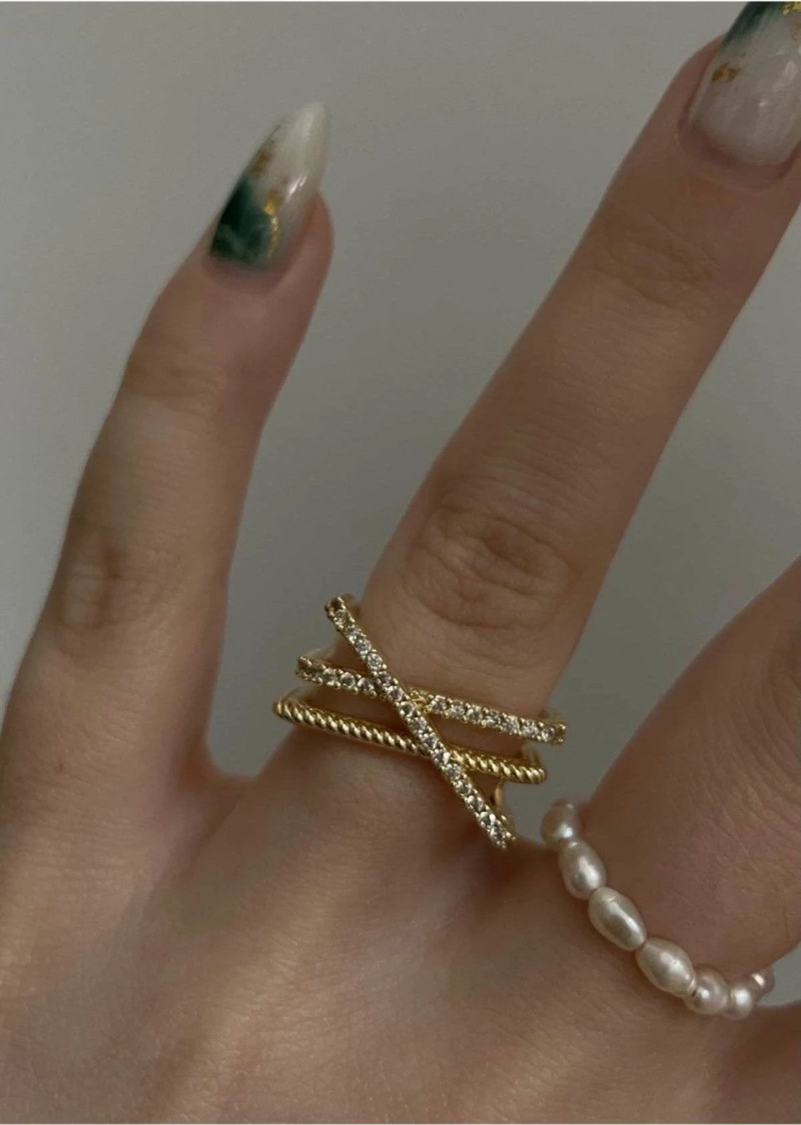 Unazë prej bronzi, ngjyrë ari, Jumeon, KPEGMSA224s