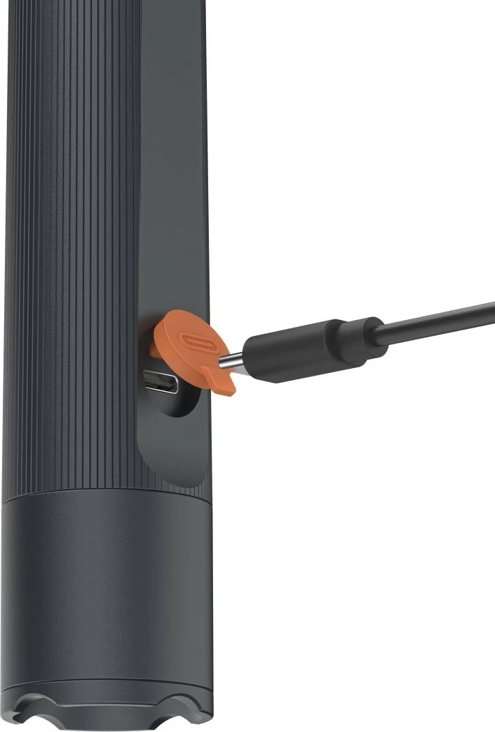 Elektrik dore Hama 228607 1200 lm 300 m zoom i rikarikueshëm IP44 USB-C, e zezë