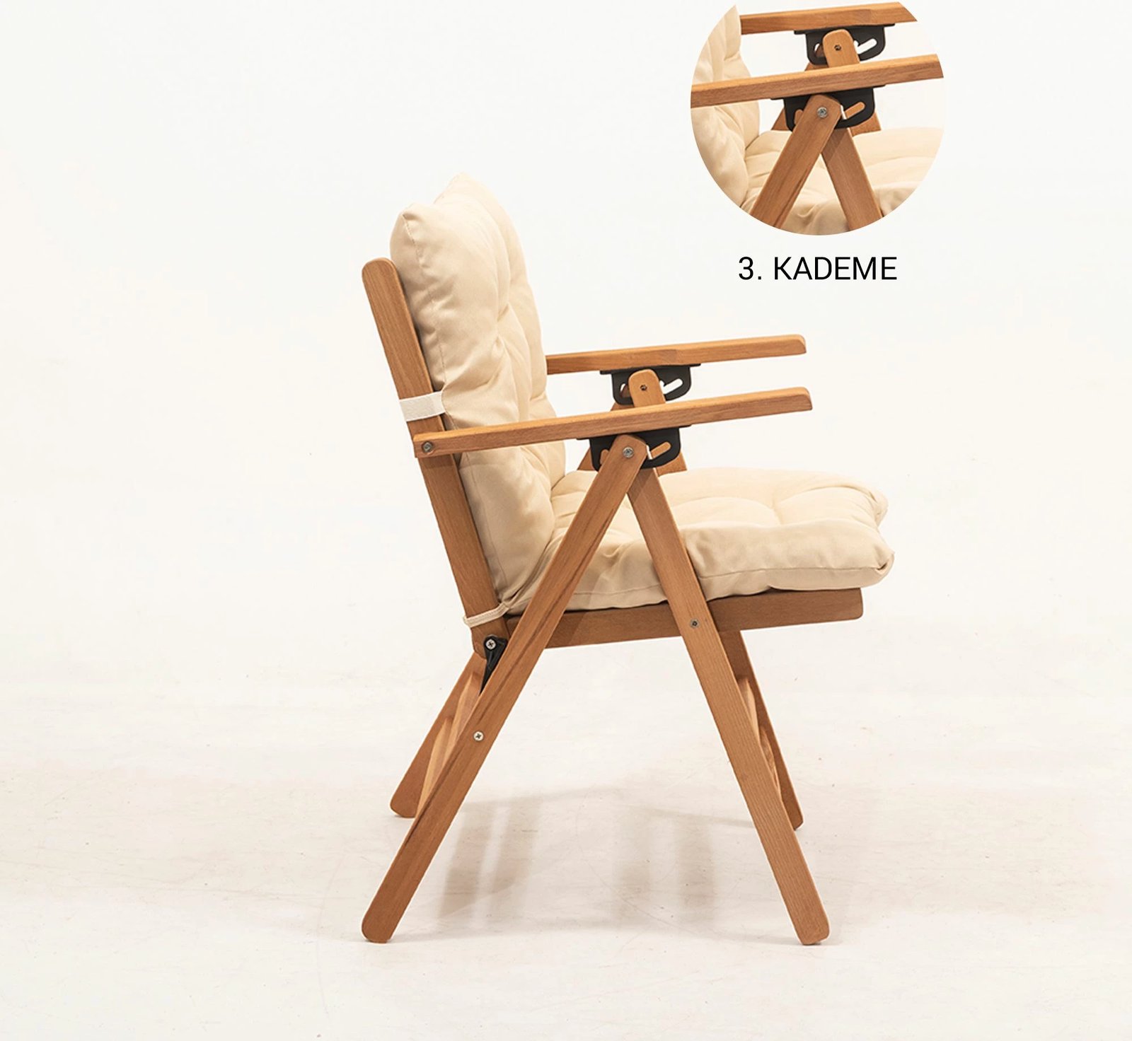 Karrige kopshti Skye Decor, MYL04, krem