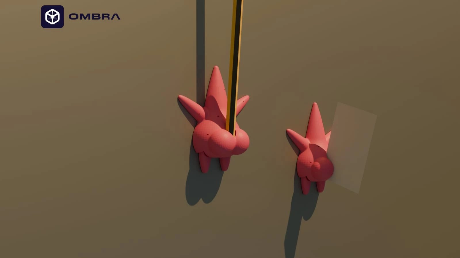 Patrick Set Fridge Magnet - Pink