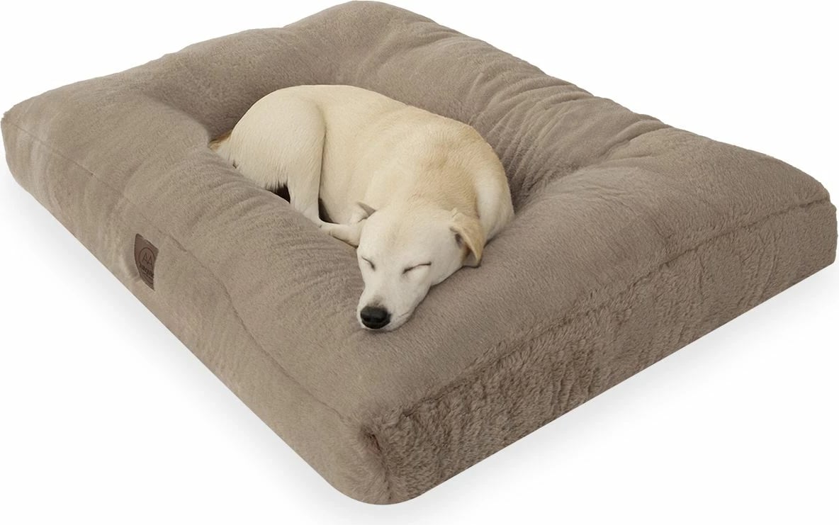 Shtrat për qen, Paws & Whiskers, Max Dog, 80x100, ngjyrë mink