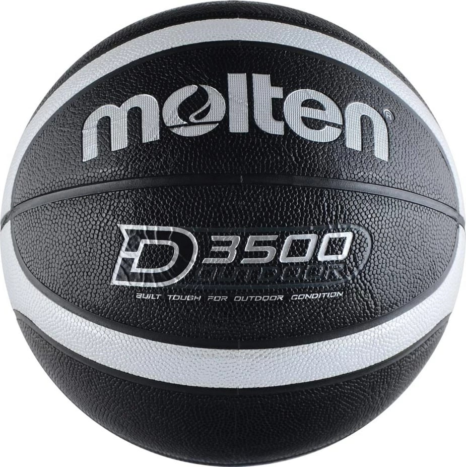 Top basketbolli Molten B7D3500 KS, për jashtë, i zi