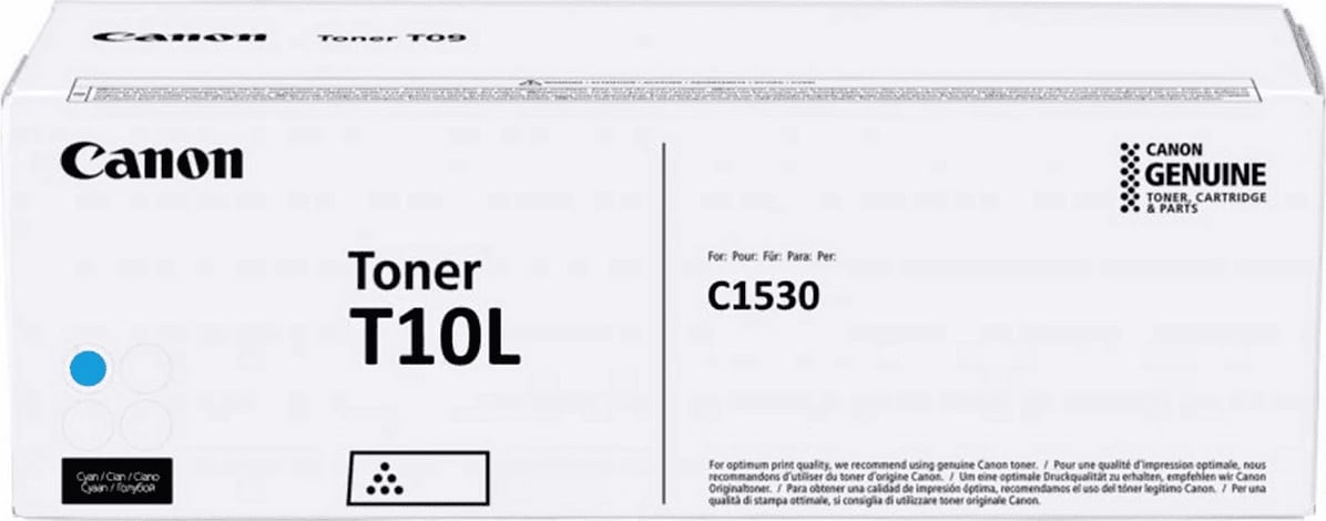 Toner Canon T10L 4804C001 kapacitet 5000 faqe madhësi standard cyan