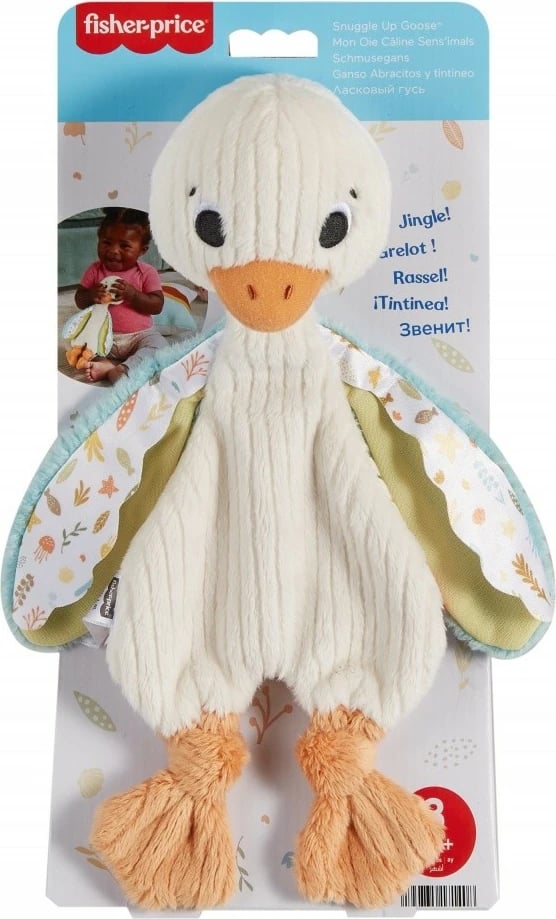 Lodër pelushi sensorike Fisher Price Sensimals Rosaku, shumëngjyrëshe